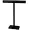 8 Pack: 18" Black Velvet Single Bar Jewelry Stand by Bead Landing™